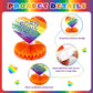 DTOFOOT 10 Pcs Pride Month Table Decorations, Pride Centerpieces for Tables Rainbow Party Decorations Double Side Pride Centerpi