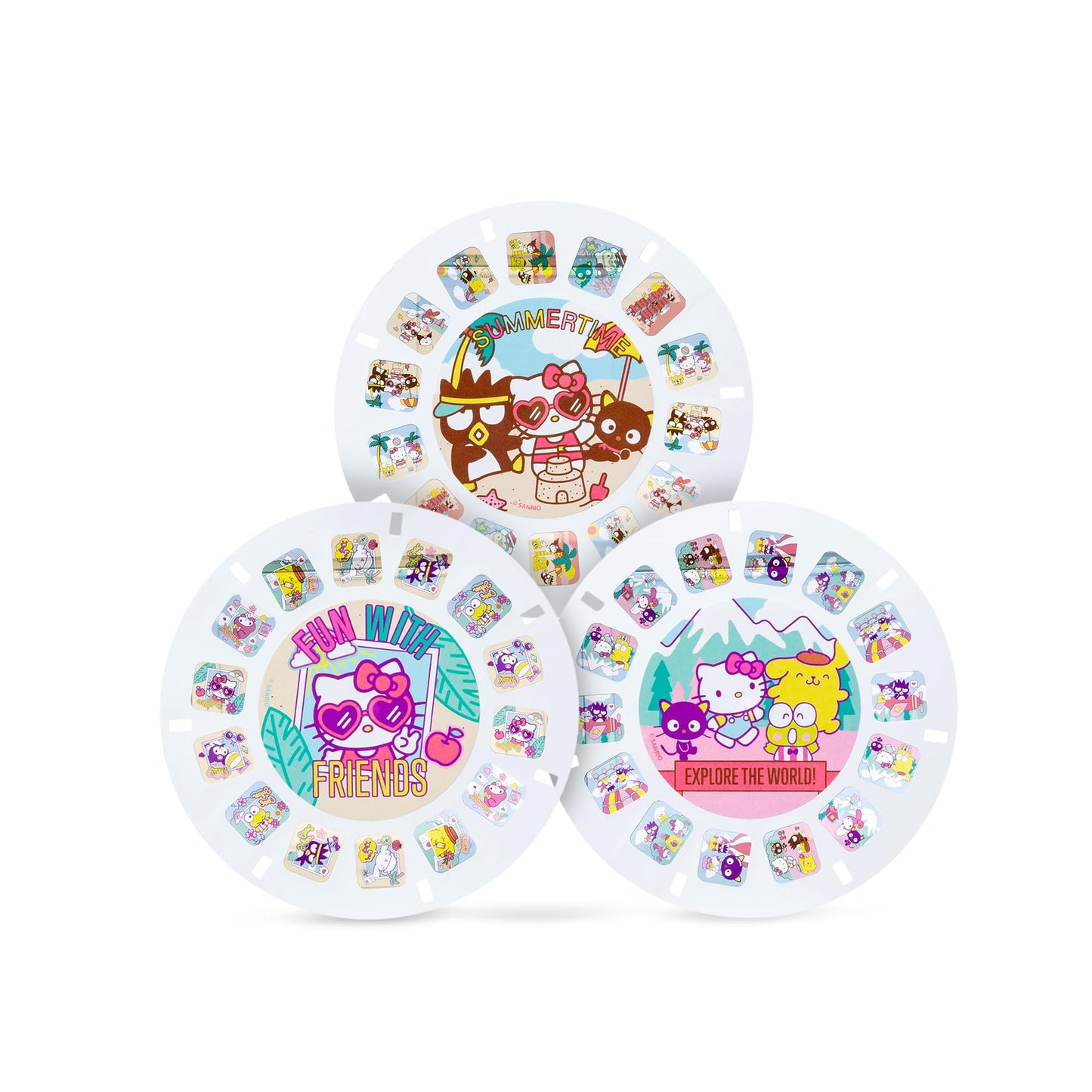 View Master - Hello Kitty Deluxe View Finder Set - Reel Viewer For Kids, Adults, Classic Game, Retro Toy, Kawaii, Nostalgic Gift, View Finder Toys, Learning Toy, Ages 3+