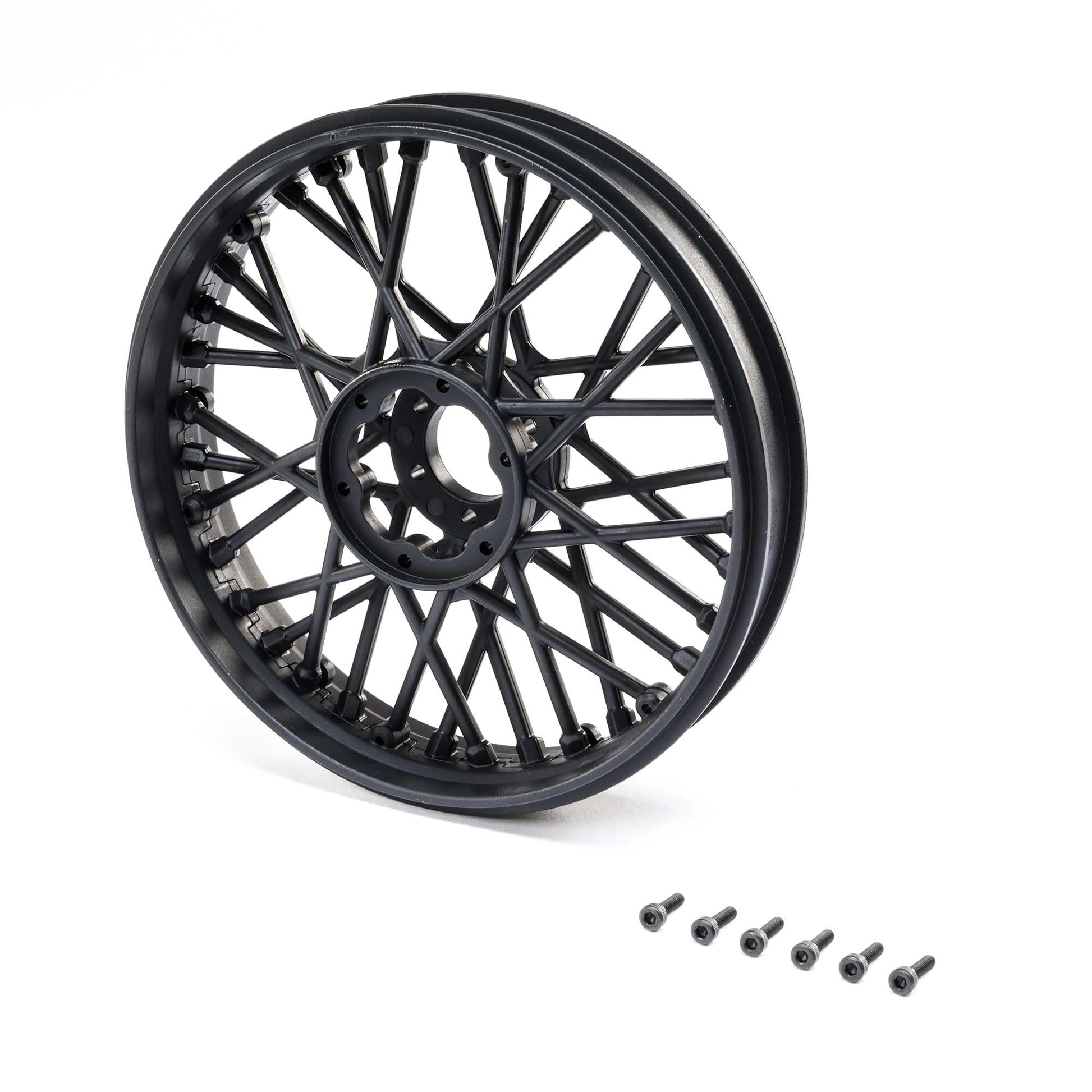 Losi Front Wheel Set Black PM-MX LOS46000 RC Tire