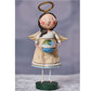 Lori Mitchell Angel Of Peace Polyresin World Globe Christmas 11170