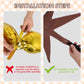 TONIFUL 4 Pcs 22" Chocolate Explosion Star Mylar Balloons for Party, Christmas, Birthday, Wedding, Baby Shower Decorations
