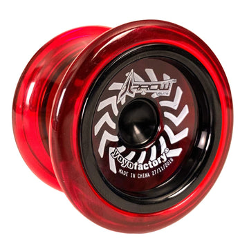 Arrow Yoyo - Red With Black Cap