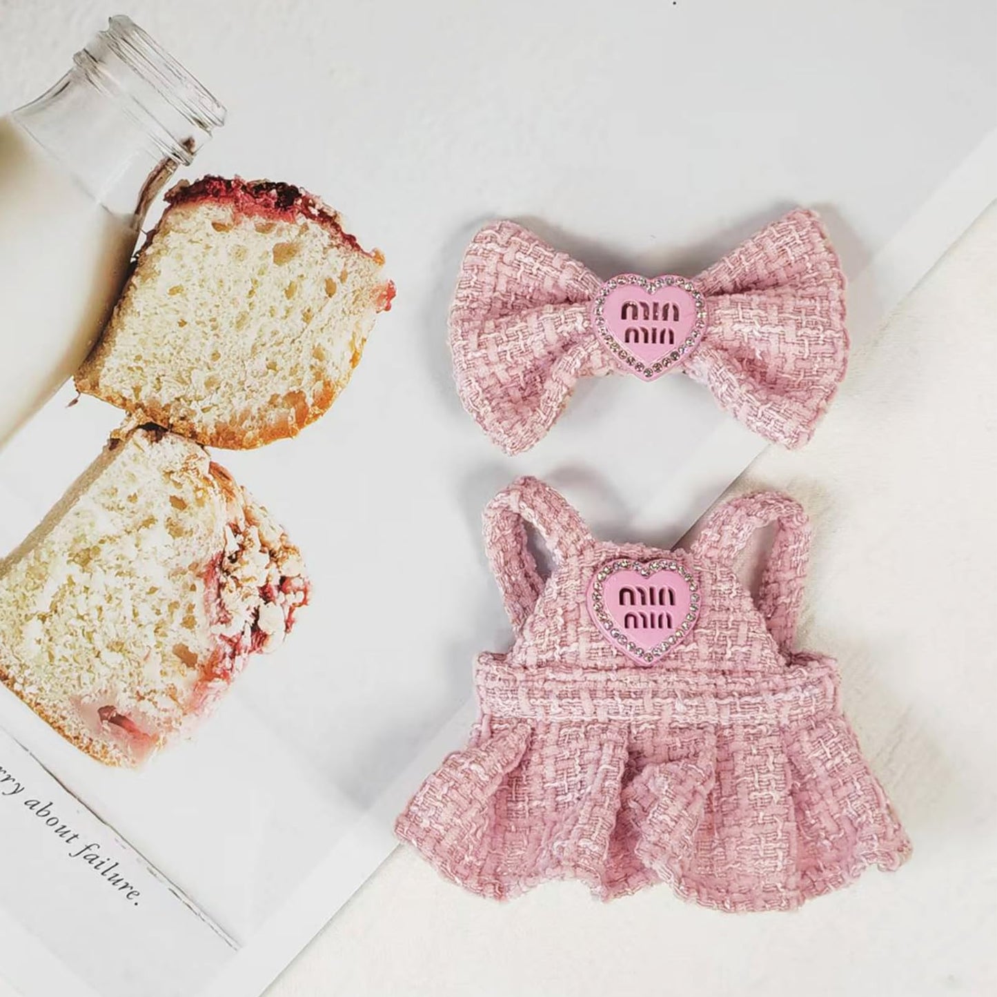 TanAndLin Clothes for LBB Doll-Clothes & Outfit Set for 17cm Dolls - LBB Designer Clothes - enhanced Fashion Dresses with Accessories  elegant Chic Doll Clothing & Style Bundle- Doll Not Included