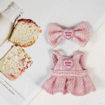 TanAndLin Clothes for LBB Doll-Clothes & Outfit Set for 17cm Dolls - LBB Designer Clothes - enhanced Fashion Dresses with Accessories  elegant Chic Doll Clothing & Style Bundle- Doll Not Included