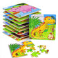 Puzzles For Kids Ages 3-5, 9 Pack Wooden Jigsaw Puzzles For Toddlers Ages 3-5 16 Pieces Preschool Educational Learning Toys Set Animals Puzzles For 3 4 5 Years Old Boys And Girls
