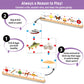 Chalk and Chuckles Why Connect Logic & Language Game, 267x216mm, Cardboard, Multicolor, Model CC-017, for Ages 6-12