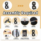 Imprsv Marquee Letters Black 3Ft: Black Party Decor - Light Up Letter & Large 3 Feet Tall - Party Decorations Letter For Birthda