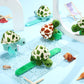 Lenwen 8 Pcs Turtle Stuffed Animals Slap Bracelets For Kids Plush Animal Cute Wrist Slap Bands For Birthday Party Favors Boys Gi