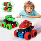 Awsogiff Dinosaur Toys For 3 4 5 Year Old Boys, 2 Pack Push & Pull Friction Powered Dinosaur Monster Truck, Dino Cars For Kids 3