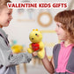 Bombpark 6Pcs Cute Dinosaur With Red Heart Plush Toys,Dinosaur Stuffed Animals,Unique Valentine'S Day Gifts For Kids,Valentine G