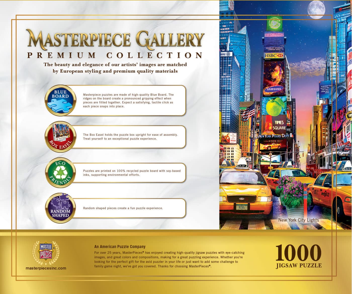 New York City Lights 1000Pc