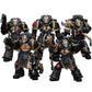 Joytoy Warhammer 40K Space Wolves, 1/18 Space Wolves Deathsworn Pack 5-Person Team Action Figure Collect Model