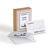 CARDDIA Arabic Alphabet Flashcards - Standard Poker Size, Black & White, Includes Consonants, Vowels, Diacritics, & Numerals for Beginners