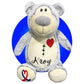 Personalized Chd Heart Warrior Teddy Bears - Heart Surgery Teddy Bear Gifts - Gifts For Kid Having Open Heart Surgery - Custom S