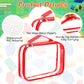 Sanwuta 3 Packs Toy Storage Bags With Zipper, Clear Pvc Organizing Bags, Waterproof Toy Bags For Board Games, Building Blocks, T