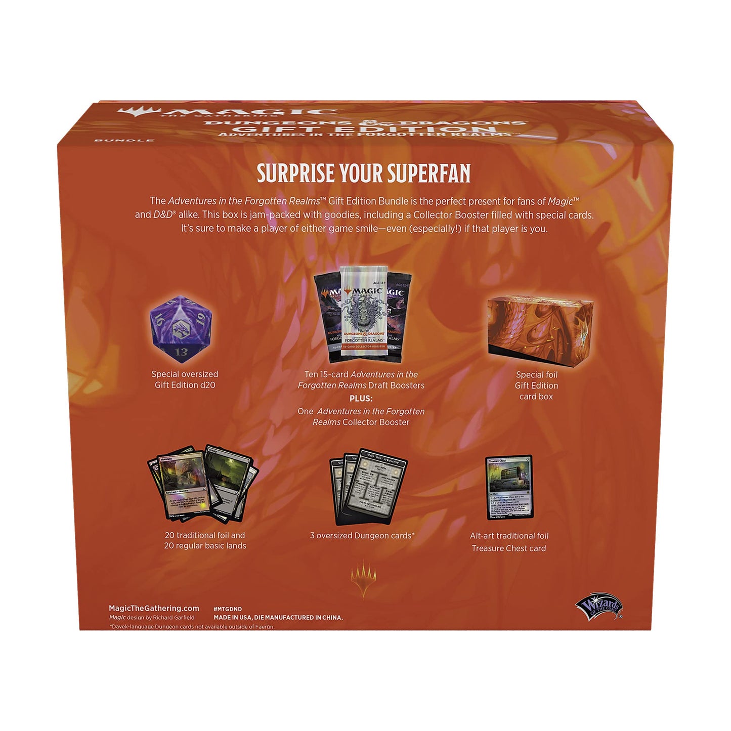 Magic: The Gathering Gift Bundle - 10 Draft Boosters, 1 Collector Booster, Accessories - Multicoloured - Model C88920000