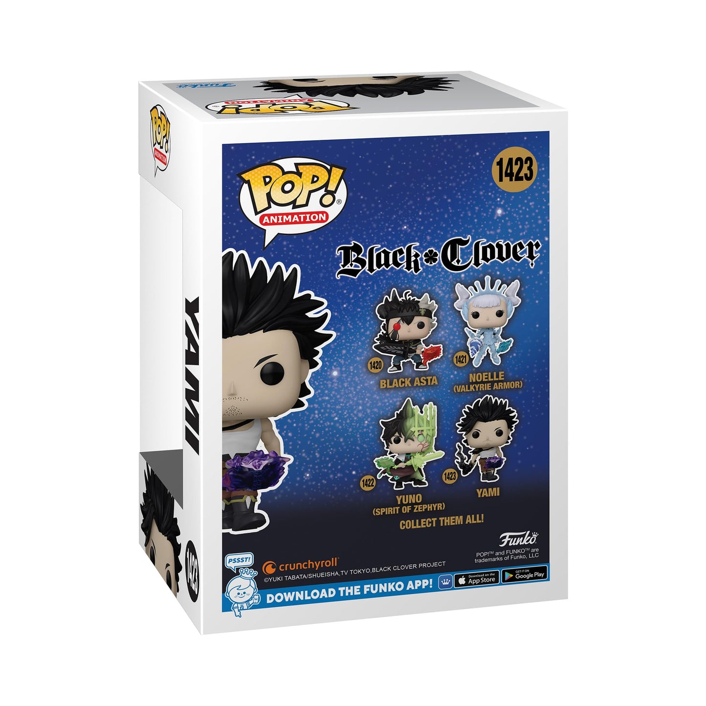 Funko POP! Black Clover Yami Collectible Vinyl Figure - One Size - Multicolor - Model 70570 - Official Anime Merchandise for Fans and Collectors
