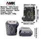AMK TRX4 Brass Diff Cover 2PCS Front and Rear Axle Diff Cover TRX4 Portal Axle Housing for 1/10 RC Crawler TRX6 TRX4 Upgrade Par