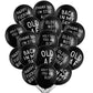 Sunbeauty 18Pcs Abusive Balloons Funny Old Age Birthday Balloons Offensive Balloons Different Phrases For Men'S Birthday Decorat