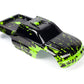 Summitlink Custom Body Compatible For 1/10 Scale Rc Car Or Truck (Truck Not Included) (Muddy Green Over Black)