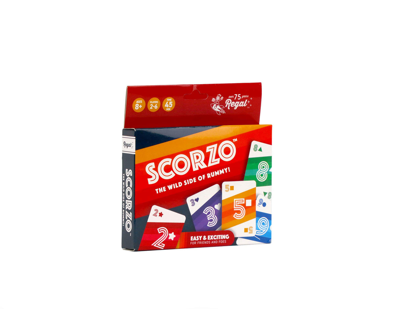 Regal Games - Scorzo - Rummy Card Game - Family Fun Friendly - 2-6 Players Ages 8+