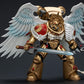 JOYTOY Warhammer 40 000 1/18 Blood Angels Sanguinary Guard with Encarmine decorative replica blade 2 Collection Model Birthday Gift 4.8 Inch JT7066