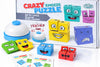 Fun4You-Face Change Emoji Blocks Game For Kids | Wooden Expression Matching Cube Puzzle With Bell & Challenge Cards | Brain Deve