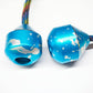 Begleri Fidget Beads - Worry Fidget Beads Spin & Bump - Made Of Aluminum Alloy - Creates A Bit Of Magic For You (Ufo-Blue&White)