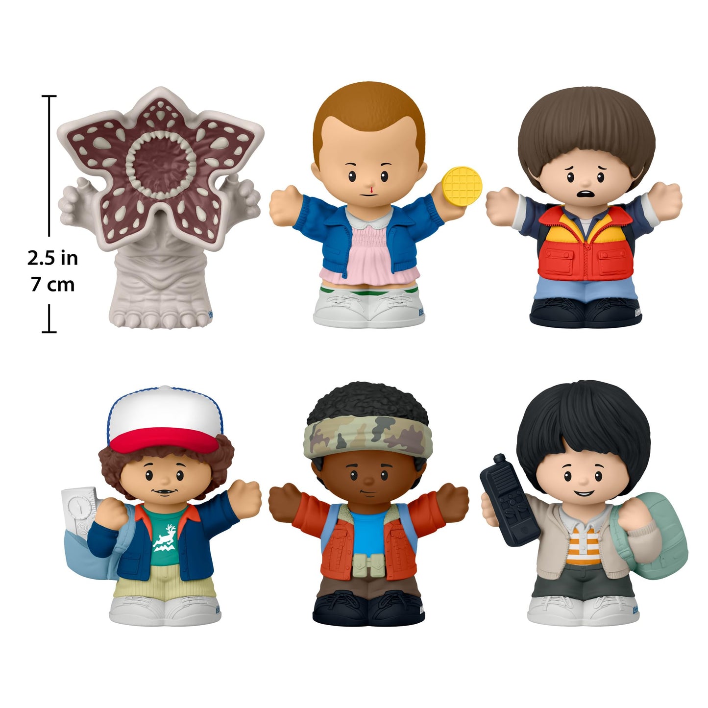 LITTLEPEOPLE COLLECTOR Stranger Things Castle Byers Set, 6 Multicolor Figures, Special Edition, Gift Display Box, Model HTP36