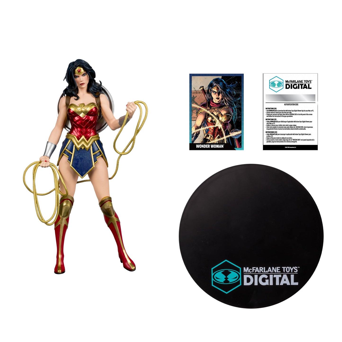 McFarlane Toys DC Direct Wonder Woman 1:6 Scale Figure - Multicolor Plastic Model 17138