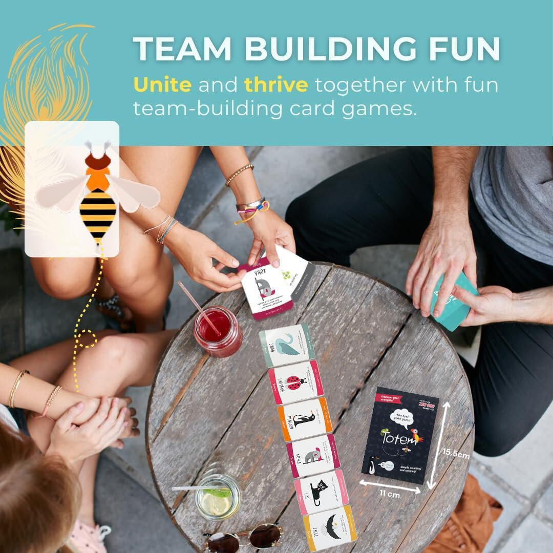Totem The Feel Good Game, Self-Esteem Game For Team Building, School, Family Game Night | Counseling And Therapy Card Game For K