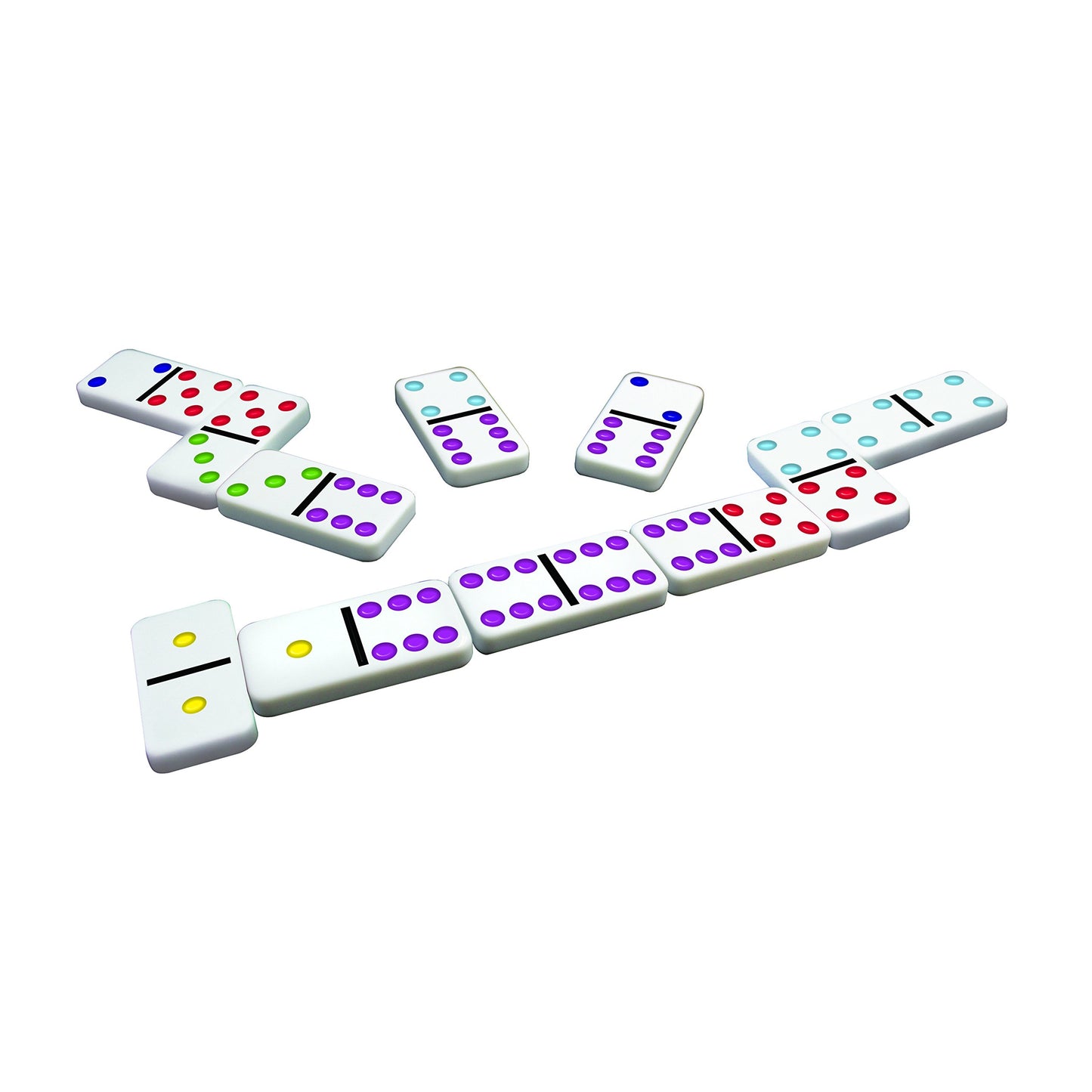 Tcg Toys Classic Games - Double 6 Dominoes Tin - Be The First To Win! Great For Boys And Girls Over Age 7