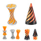 2Pcs Impossible Cone, 3D Printed Spiral Cone Fidget Toy Impossible Pyramid Passthrough Toy, Birthday Gift For Kids Adults Sensory Fidgets Toys For Anxiety Stress Relief, Christmas Stocking Stuffers