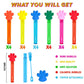 Uoyoi Paw Party Favors,24Pcs Paw Print Bubble Wands For Kids,Cute Bubble Wand For Pet Dog Puppy Cat Birthday Party Supplies,Clas