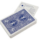 Magic Makers Bicycle Stripper Deck With 10 Bonus Tricks (Blue) - Tapered Magic Trick Deck