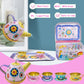 Hummigoo Tea Party Set For Little Girls, Pretend Dessert Food Set For Kids Age 3 4 5 6 7 8 9, Kids Kitchen Pretend Play Dessert