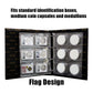 6-Pocket Coin Pages For Collectors, Standard 9-Hole Coin Collection Pages, 10 Sheets Coin Sleeves, Coin Collecting Supplies (6 P