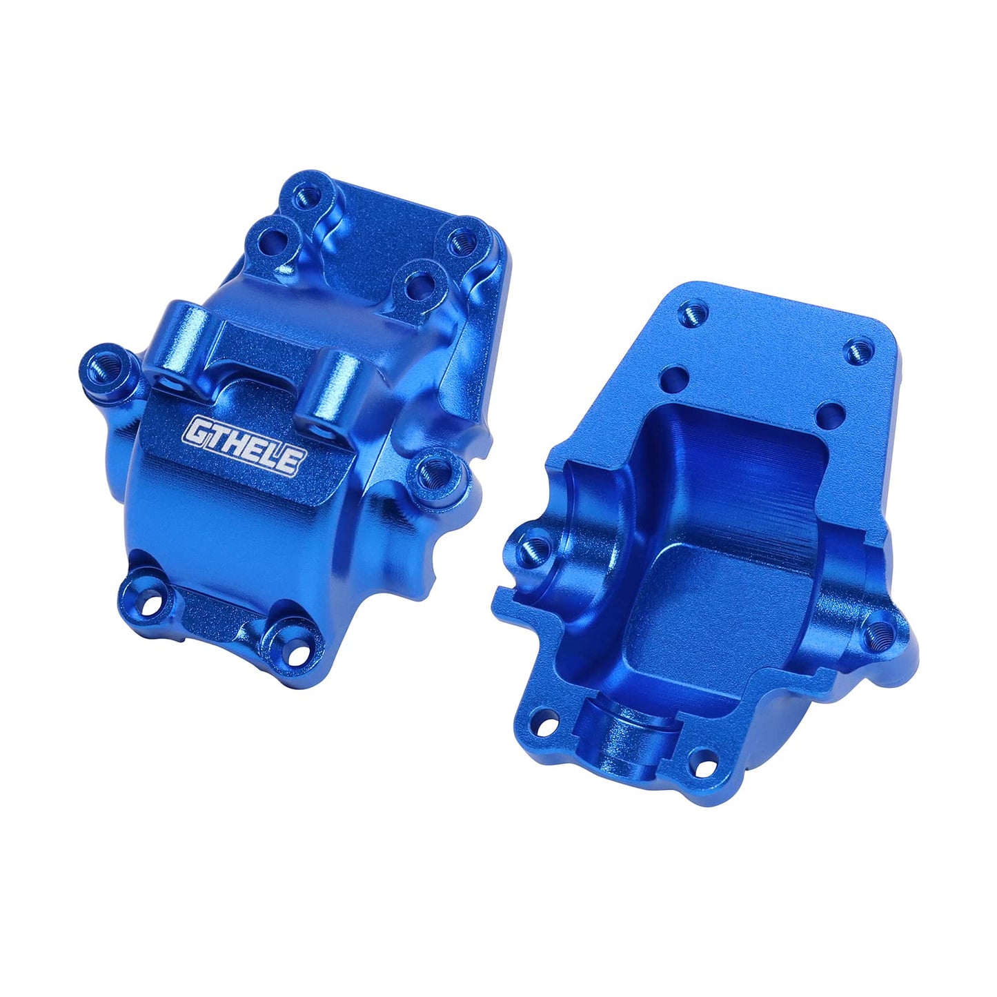 GTHELE Aluminum Front & Rear Differential Housing Bulkhead for 1/18 Traxxas LaTrax Teton Desert Prerunner Rally SST, Replacement