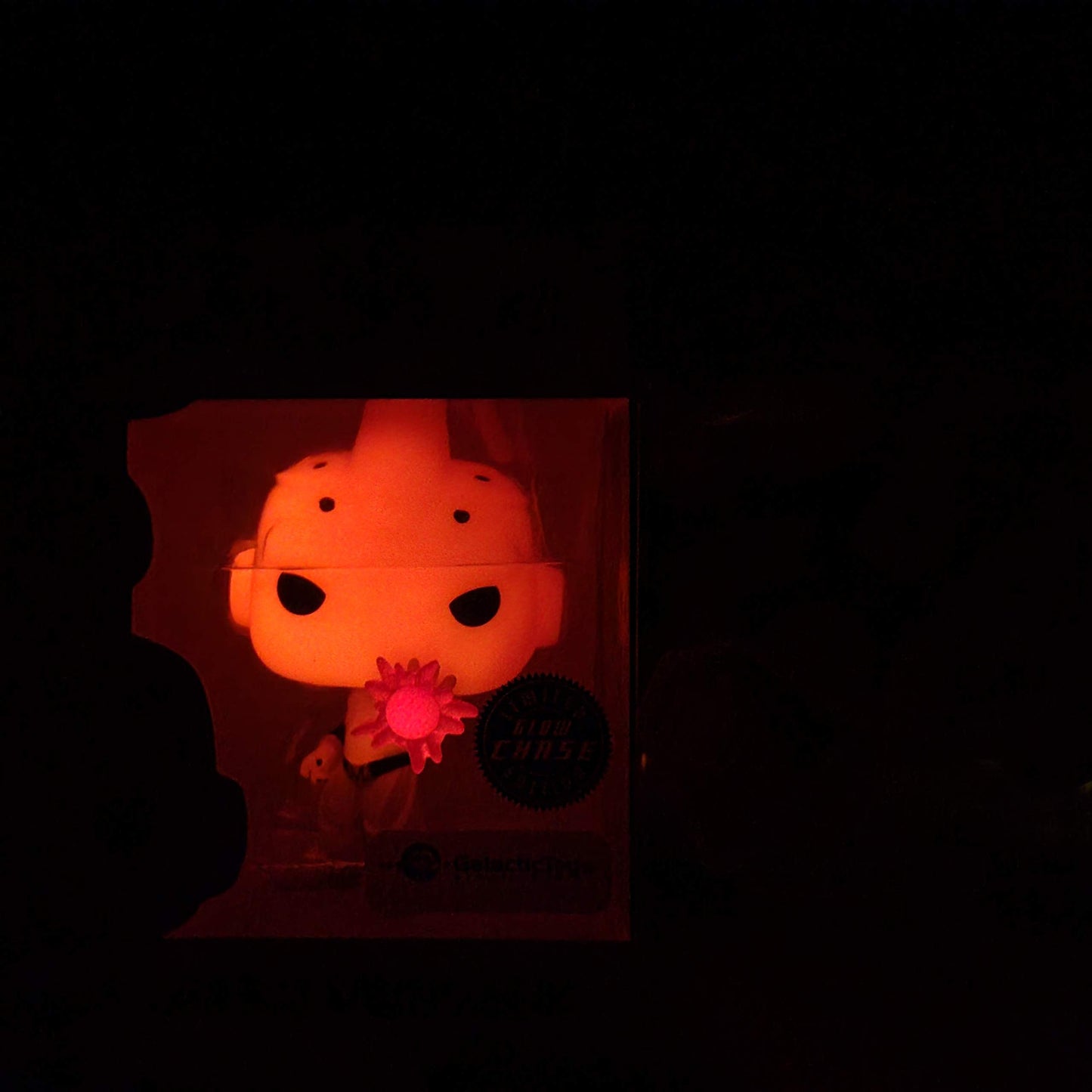 POP Funko DBZ Kid Buu Kamehameha Vinyl Figure - Multi-Coloured, Standard Size, Model FU50341, Exclusive Glow Chase Variant