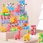 Atorse 27 Pieces Animal Puzzle Stacker Montessori Hand Eye Coordination For Kids|Toys & Hobbies | Preschool Toys & Pretend Play 