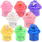 8 Pack Butter Slime Kit, Diy Stress Relief Toy Scented Slime With 8 Color Cute Slime And Fun Charms, Birthday Gifts For Kids Gir