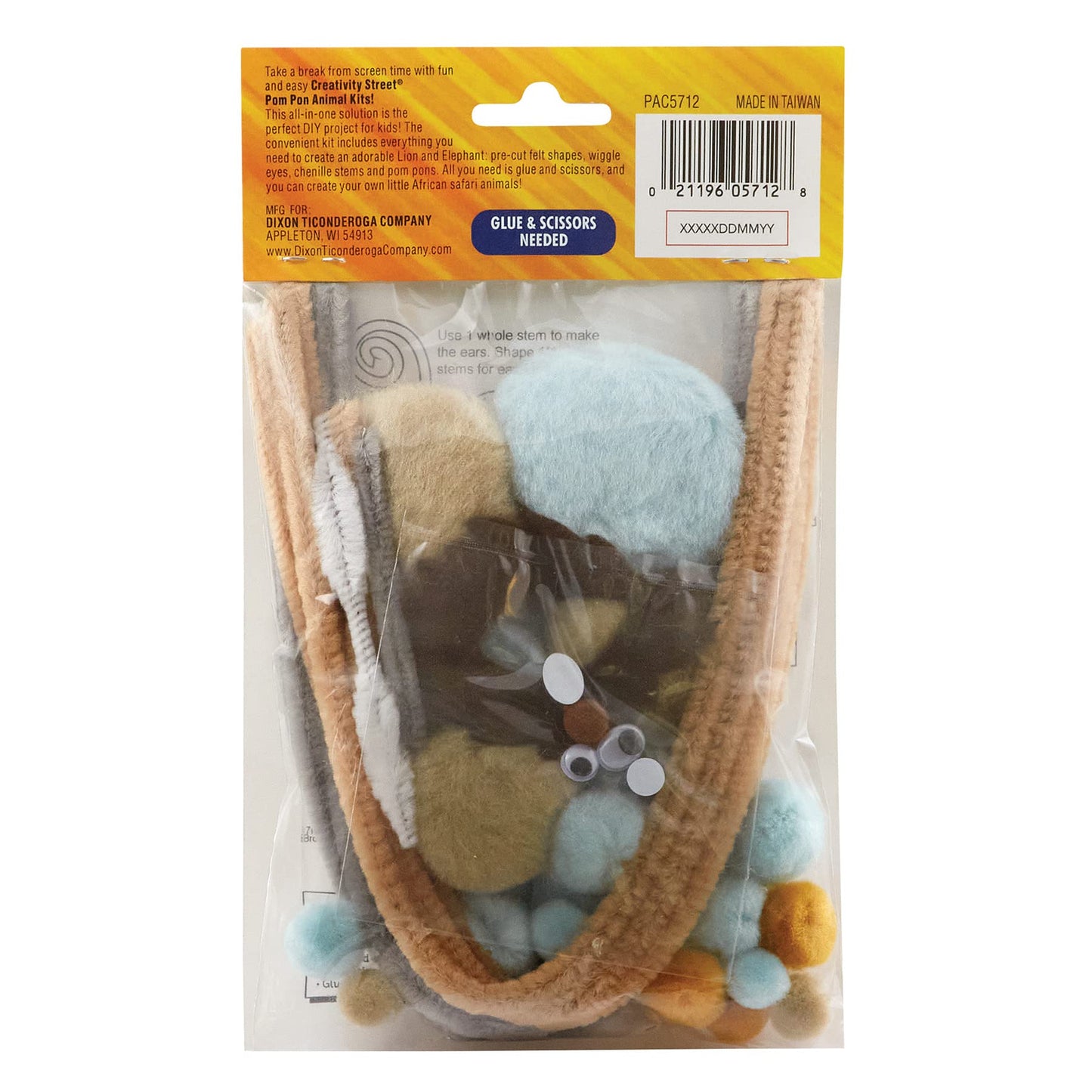 CRAFT KIT LION ELEPHANT ASST. SIZES