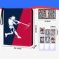 Zeatta Baseball Card Binder 900 Pockets With 50 Removable Sleeves, Zippered Pu Leather Trading Card Organizer Album For Sports C