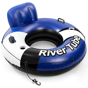 Kizjorya 2025 New & Upgraded River Tubes For Floating Heavy Duty, Inflatable Float For Beach Lake Rafting, Fool Floats With Mesh