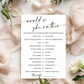 Wedding Shower Games Cards, Would She Rather Bridal Shower Game For 25 Guests, Engagement Party Wedding Games For Guests, Minima
