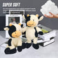Chelei2019 9' Cow Stuffed Animal Plush Soft Christmas Cow Plushies Toy For Kids,Girls