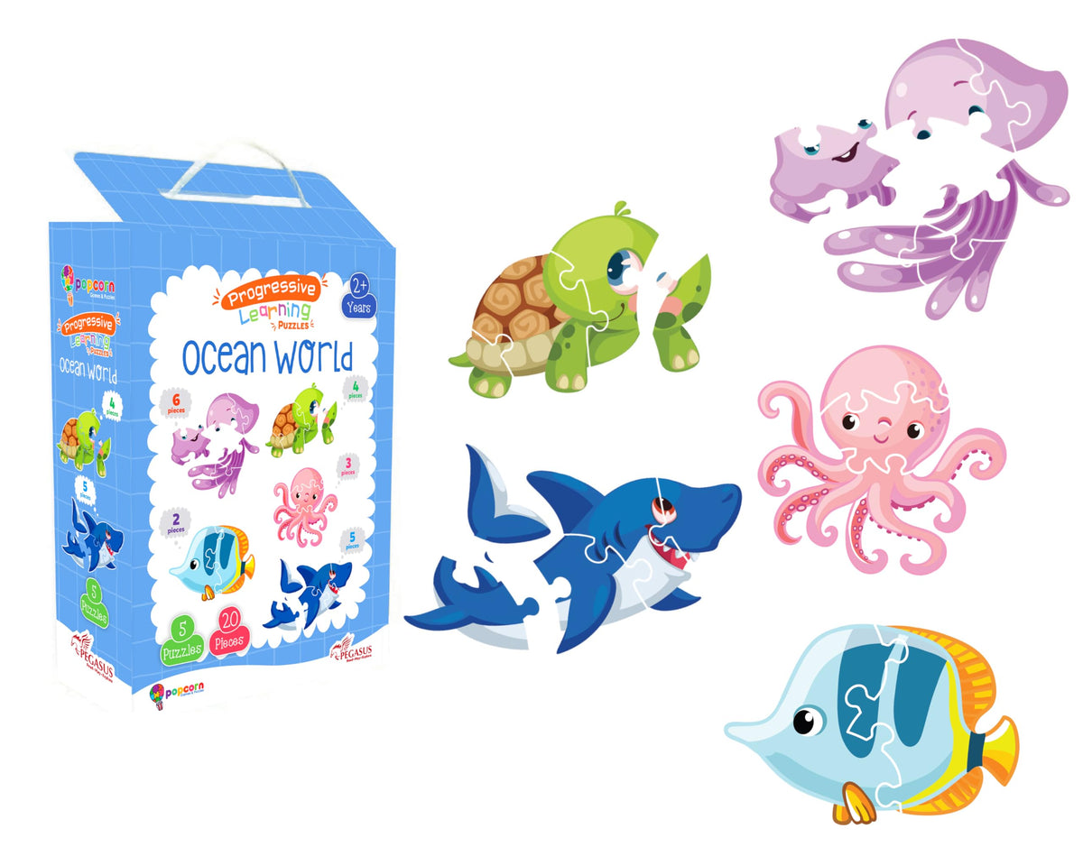 Ocean World Puzzle For 3 Years Old & Above