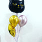 Giant Cat Balloons 22 Inch Adorable Black Crown Kitty White Cat Balloons For Kitten Pet Cat Theme Birthday Party Decorations