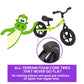 The Original Croco Ultra Lightweight And Sturdy Balance Bike. 3 Models For 2, 3, 4, And 5-Year-Old Kids. Unbeatable Features. Toddler Training Bike, No Pedal (Bright Green, Sturdy 12 Inch)