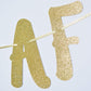 Forty Af Glitter Gold Banner, Happy 40Th Birthday/Anniversary Decor (Gold)